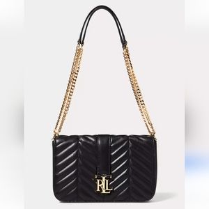 Ralph Lauren Quilted Brenda Shoulder Bag